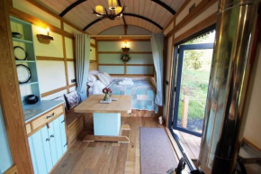 The Mallard Shepherd's Hut with Hot Tub